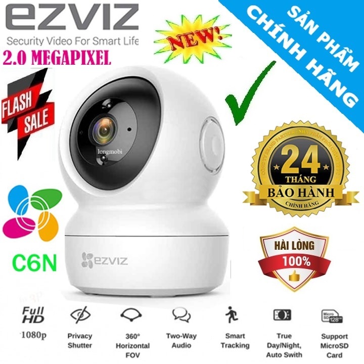 Camera IP Wifi Ezviz C6N 1080p