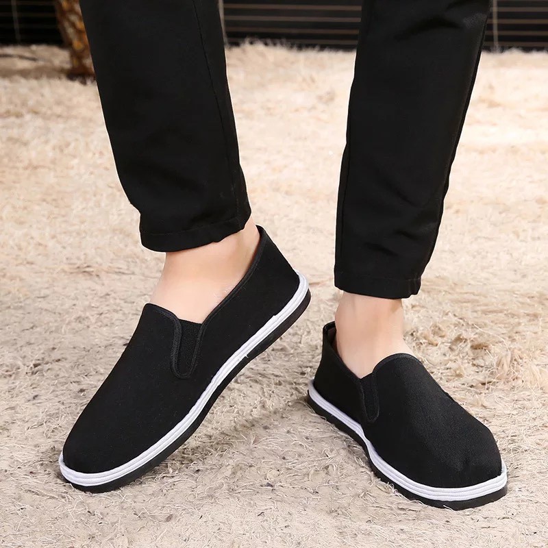 Giày vải nam nữ đế cao su chống trơn trượt chống nước giày bảo hộ lao động T760 | BigBuy360 - bigbuy360.vn