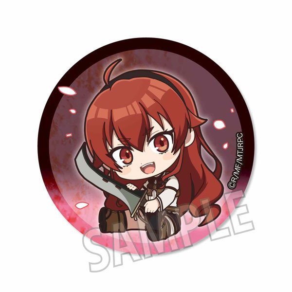 Huy hiệu cài áo IN HÌNH Mushoku Tensei Thất nghiệp chuyển sinh ver ngồi ôm đồ anime chibi dễ thương tiện lợi