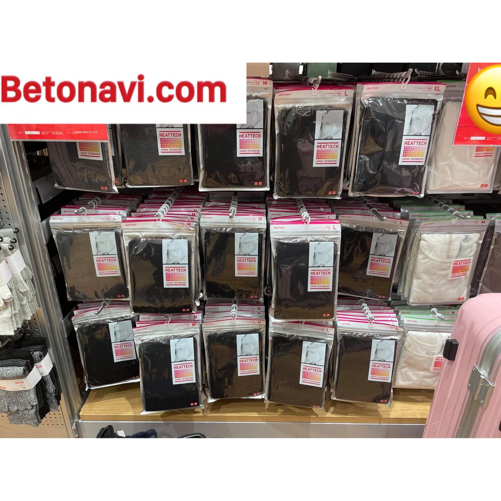 Áo giữ nhiệt Uniqlo  heattech Nam_Nữ - SALE sốc - Hàng nội địa chuẩn Nhật kèm bill. | BigBuy360 - bigbuy360.vn