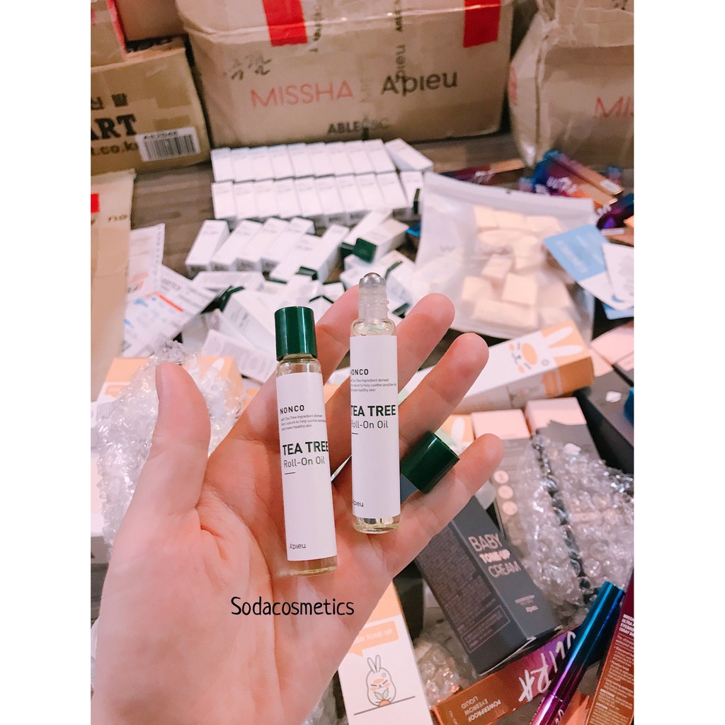 Tinh Dầu Tràm Trà A’PIEU Nonco Tea Tree Roll On Oil | BigBuy360 - bigbuy360.vn