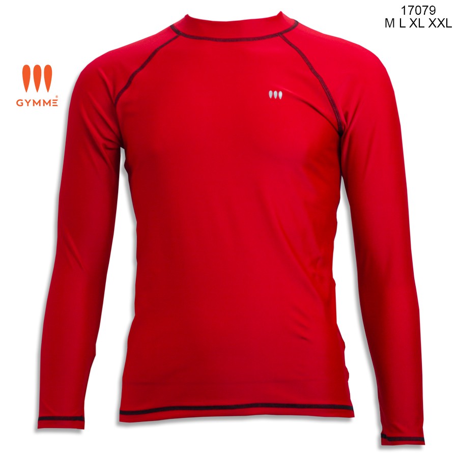 Áo bơi nam dài tay Gymme thun lycra, áo bơi dài tay nam chỉ nổi cao cấp - 17079