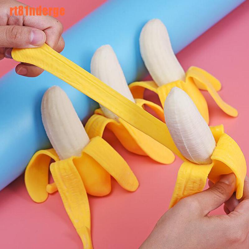 Đồ Chơi Xốp Squishy Giảm Stress Hình Quả Chuối Dễ Thương Cho Bé
