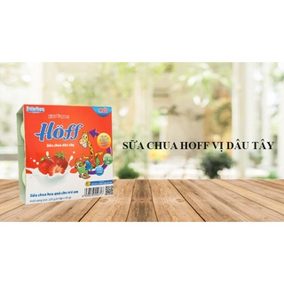 Sữa chua Hoff đủ vị(4 hộp/lốc)
