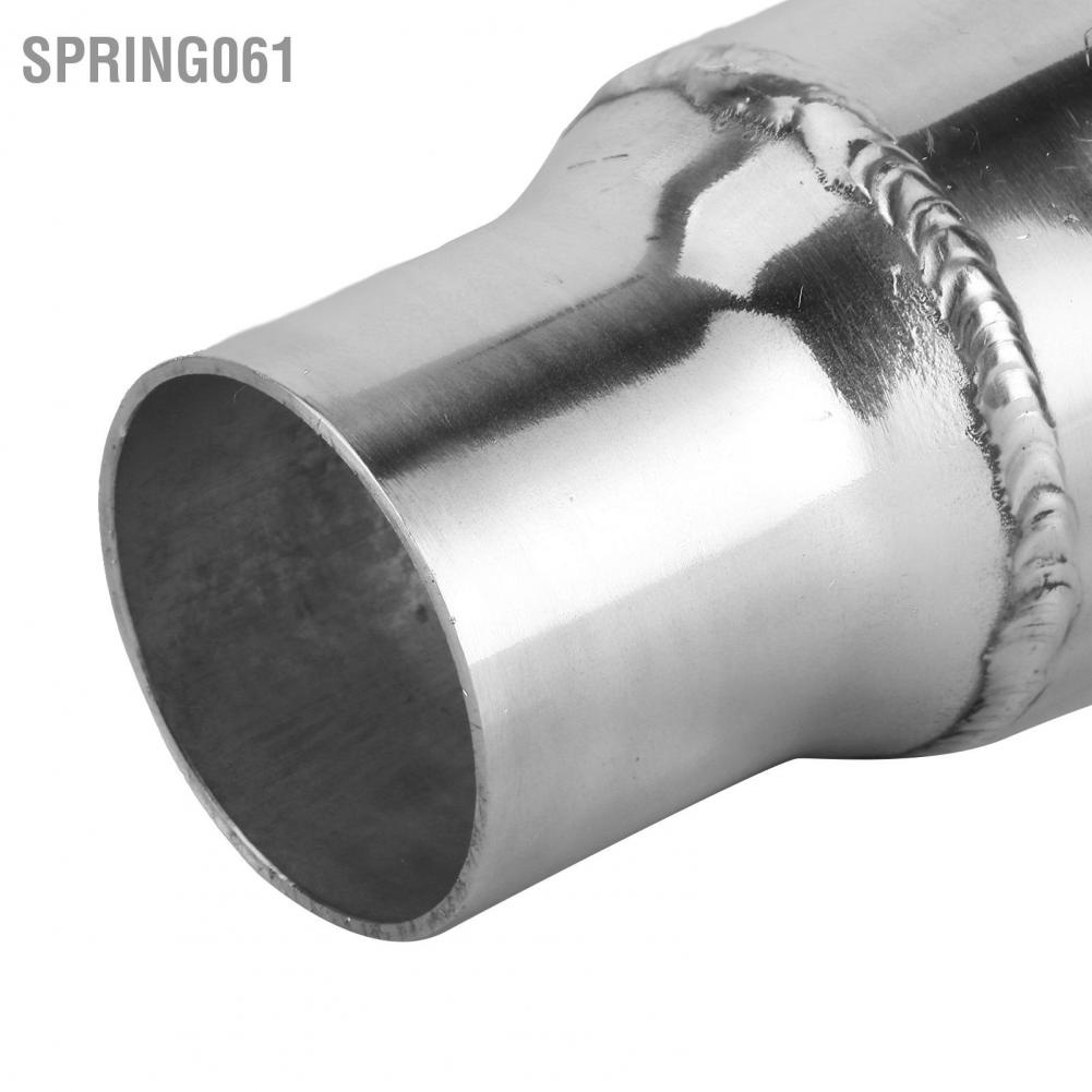 Spring061 Universal Exhaust Tip Adapter Coupling Connector Reducer Pipe Aluminum 2.5in OD to 2in