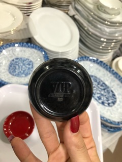 Combo 10 đĩa muối đỏ đen nhỏ