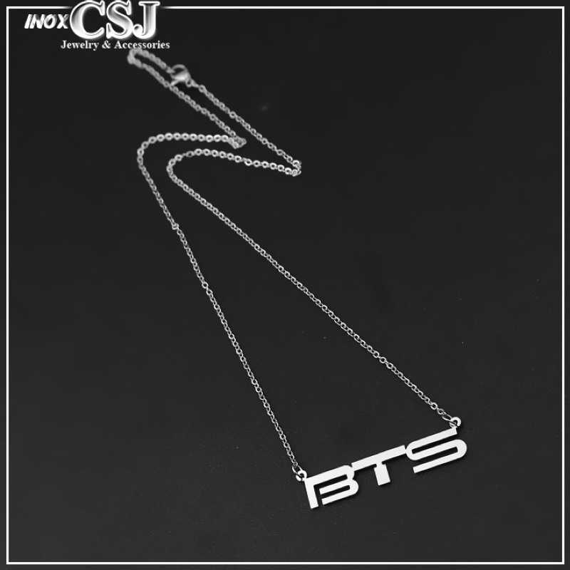 Dây chuyền inox idol BTS,EXO không đen không gỉ