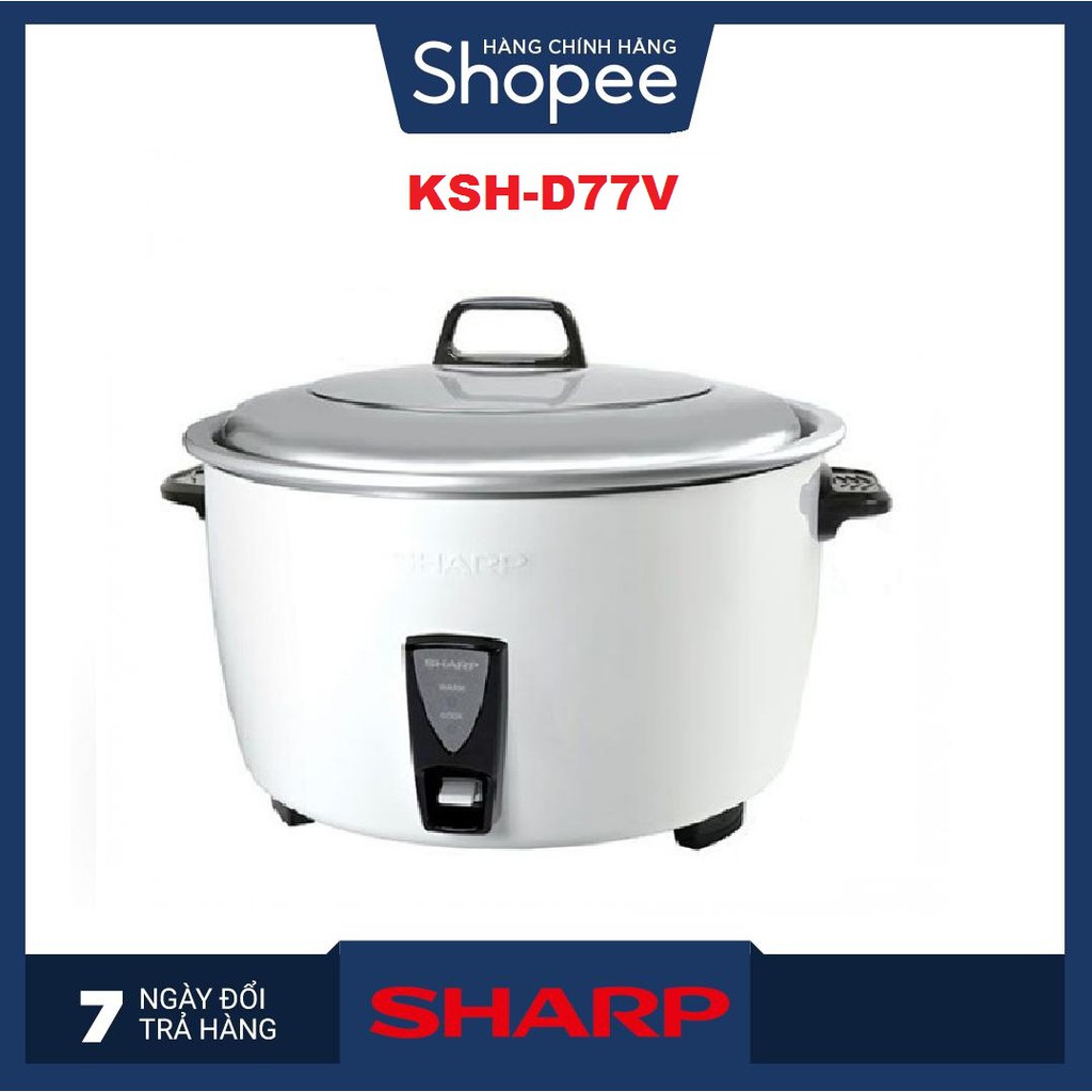 Nồi Cơm Điện Sharp KSH-D77V (7.0 lít)