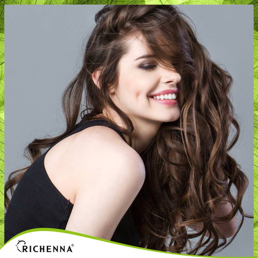 Thuốc nhuộm tóc phủ bạc thảo dược Richenna Hi-Speedy Color Hàn Quốc màu nâu ánh đồng 60G | BigBuy360 - bigbuy360.vn