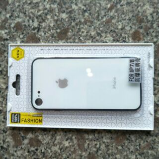 Ốp lưng kính viền dẻo IPhone 6plus/ 6S Plus - Kèm ảnh thật