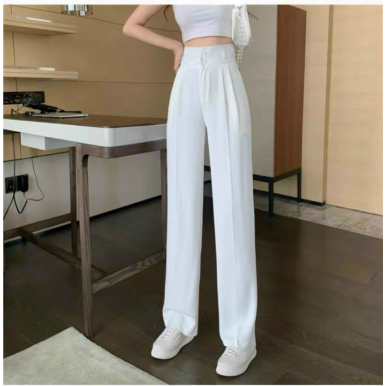 Quần tây ống suôn hai màu ☘️☘️☘️☘️alohashop91