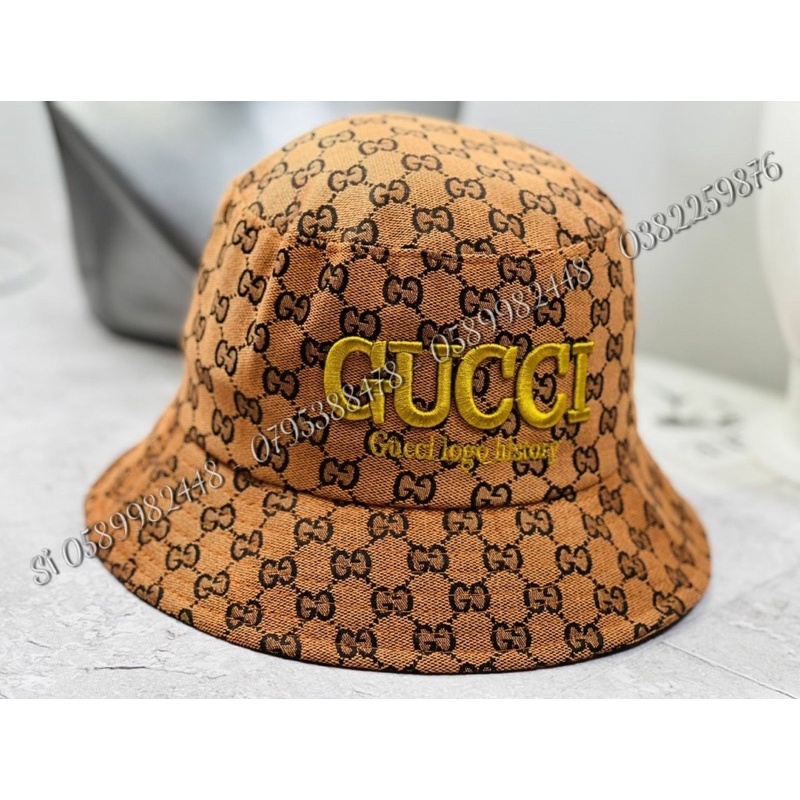 MŨ BO BUCKET IN gg THÊU GX NỔI NAM NỮ FROM CHUẨN SIÊU ĐẸP NAWNG ĐỘNG - NÓN TAI BÈO NAM NỮ