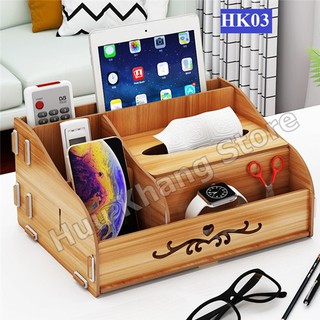 Kệ gỗ đựng đồ bàn làm việc