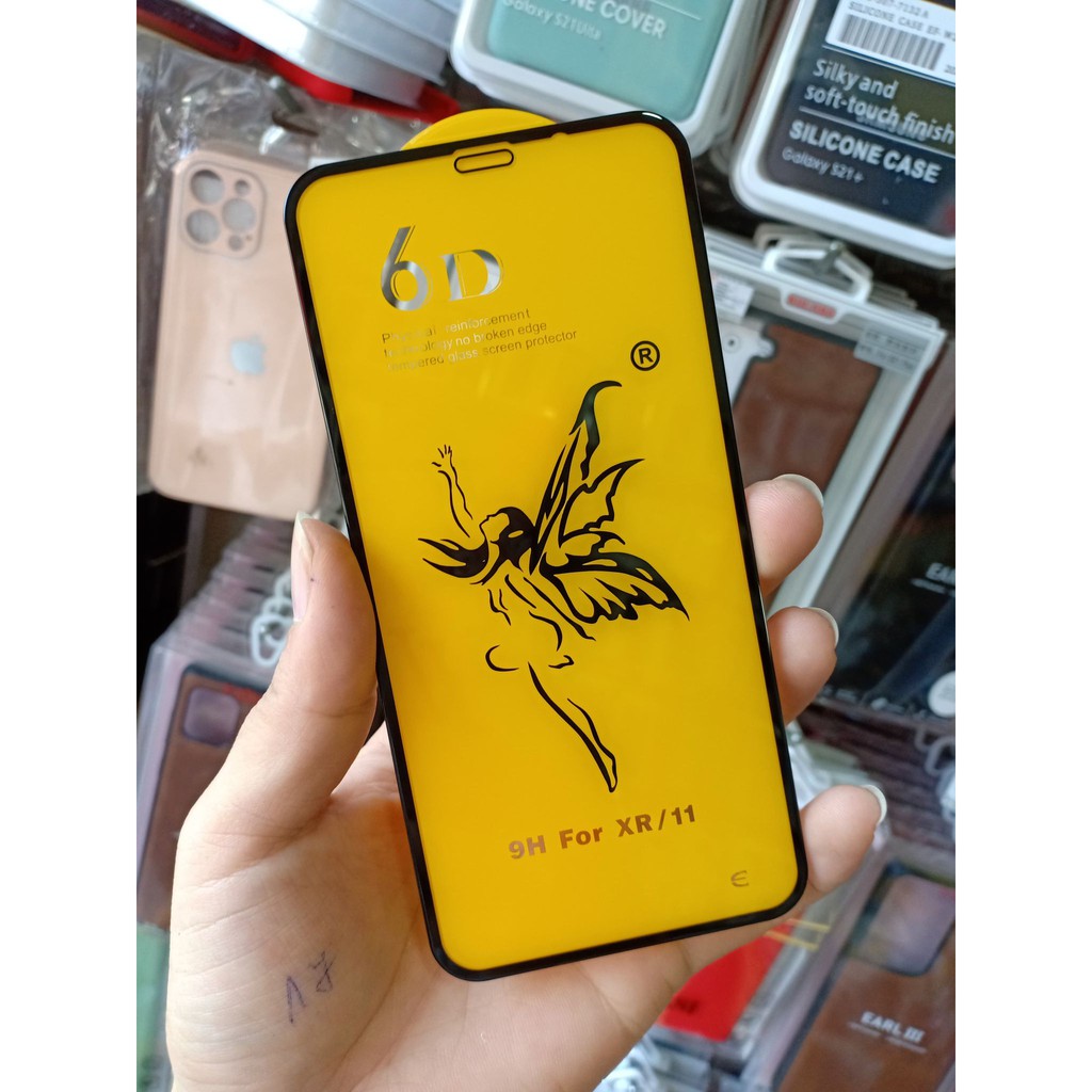 Kính Cường Lực 6D Thiên Thần Full Màn Hình Iphone X/XS MAX/11 PRO MAX/XR/11