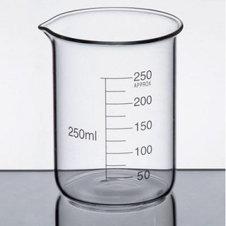 Cốc thuỷ tinh chịu nhiệt có mỏ 250ml 500ml 1000ml ( 1 lít )