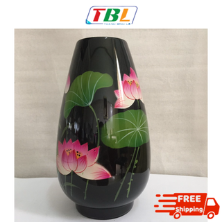 Bình bắp sơn mài Thanh Bình Lê size 25x11 cm