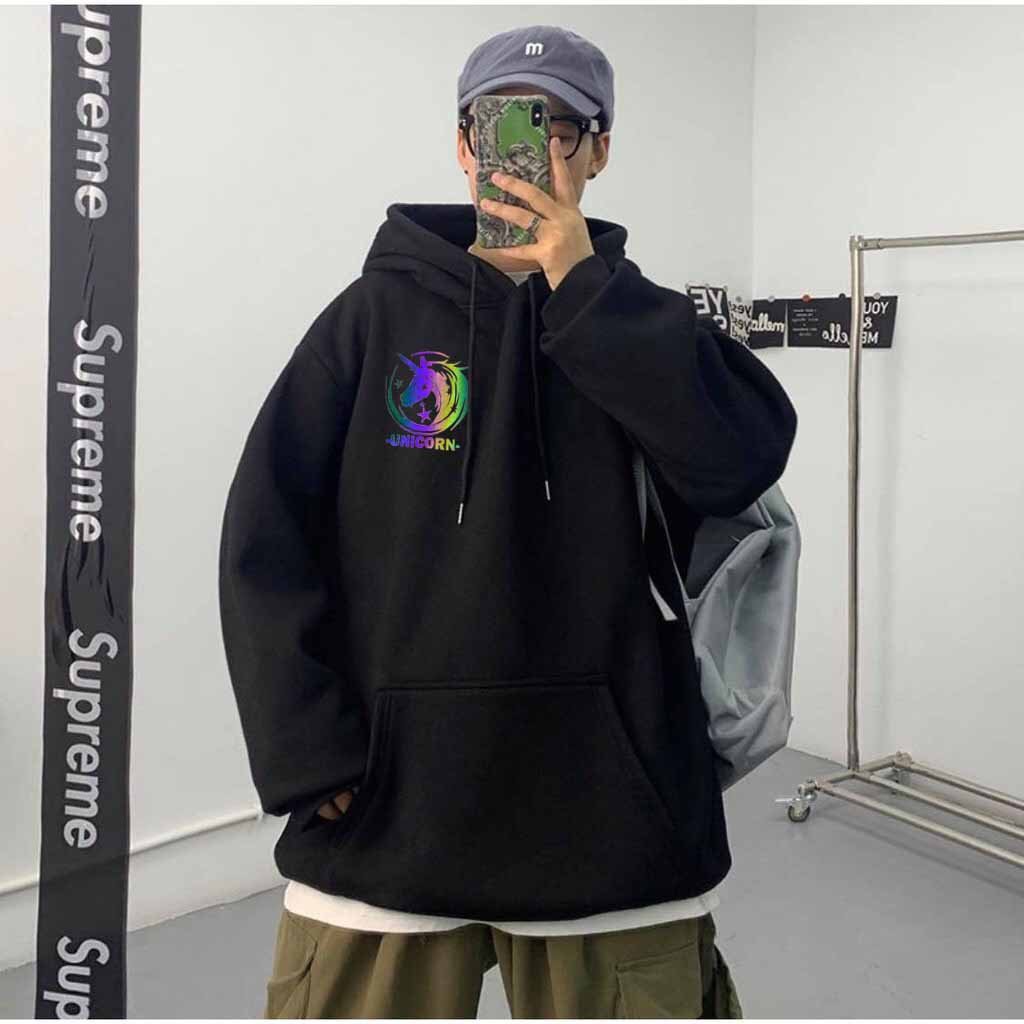 Hoodie nữ cute [ FREE SHIP] Áo Hoodie đôi phản quang in hình chất nỉ dày dặn FORM dáng rộng dành cho cả nam và nữ 055 | BigBuy360 - bigbuy360.vn