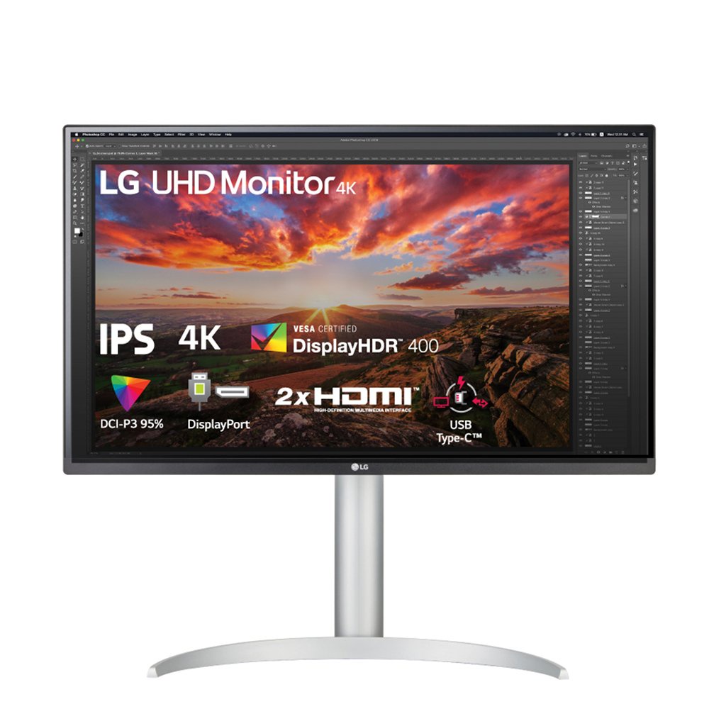 Màn hình LG 27UP850-W 27" IPS 4K HDR USBC Chuyên Đồ họa - 27UP850