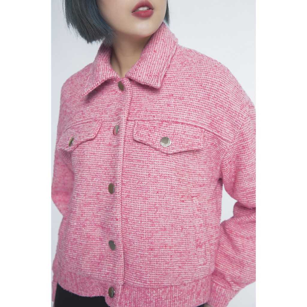 [NHẬP WABRTL5 GIẢM 10% TỐI ĐA 50K ĐH 250K ]Áo khoác dạ cổ đức nữ IVY moda MS 70B6806