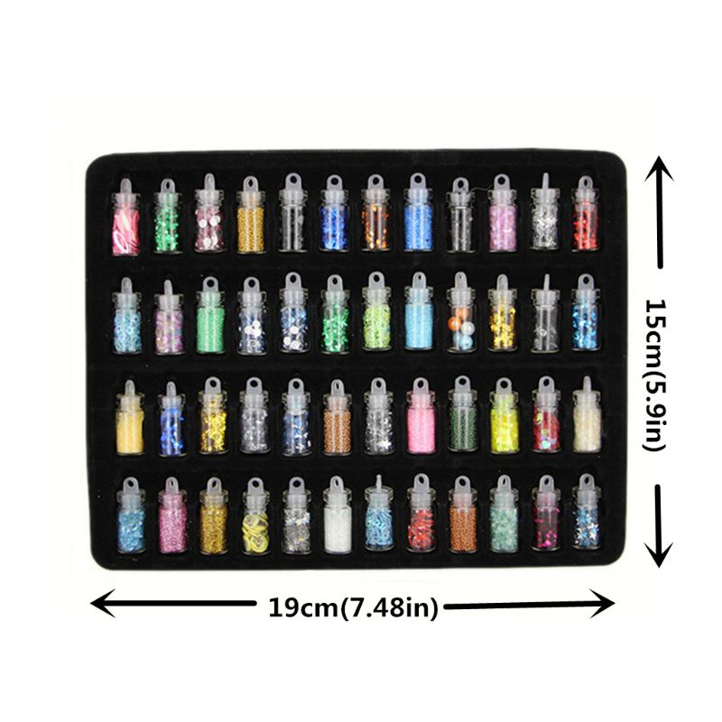 Set 48 hạt xốp dùng để làm đồ chơi slime