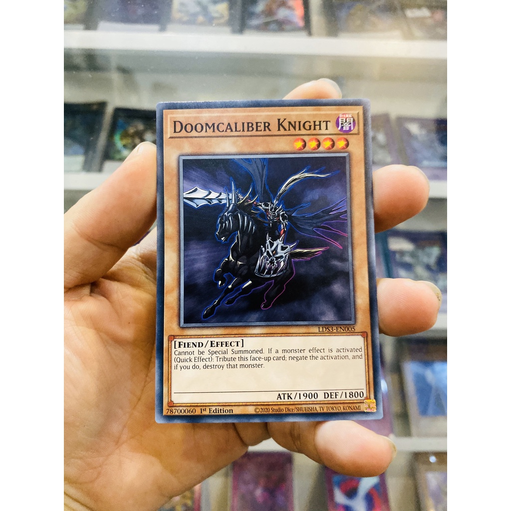 Thẻ Bài YugiOh! Mã LDS3-EN005 - Doomcaliber Knight - Common - 1st Edition