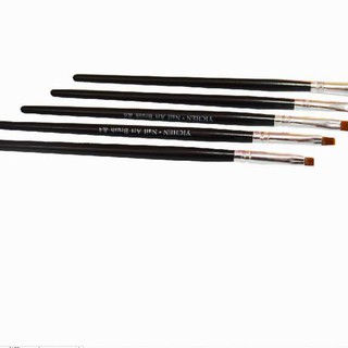 Set 5 cọ bản vẽ hoa trang trí móng