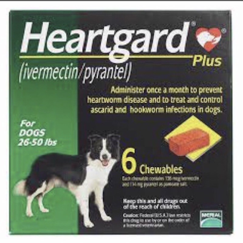 1 Viên nhai HEARTGARD PLUS 11,5-22,5kg là sản phẩm chuyên dùng để kiểm soát các loại giun