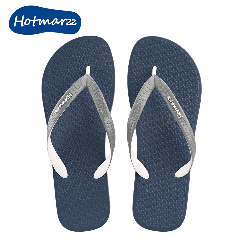 Hotmarzz Dép Xỏ Ngón Nam Đế Cao Su Size 39-46 HM0803A