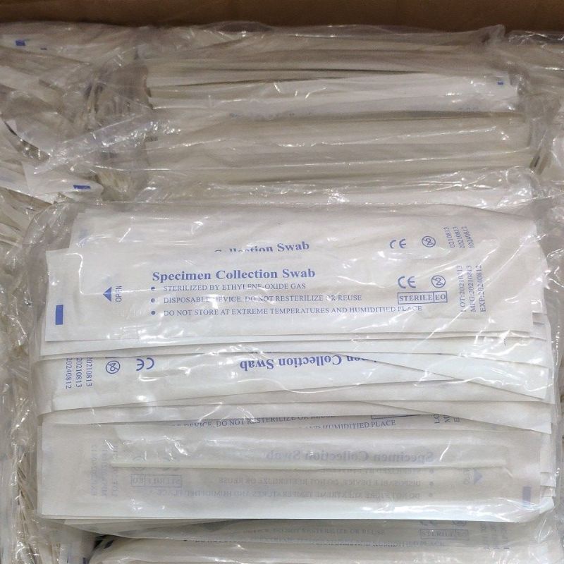 COMBO 100 QUE TĂM BÔNG LẤY DỊCH MŨI HỌNG - QUE TỴ HẦU