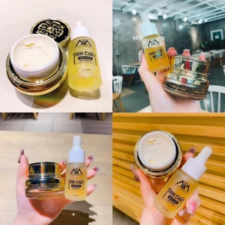 [𝐜𝐡𝐢́𝐧𝐡 𝐡𝐚̃𝐧𝐠 𝟏𝟎𝟎%] Combo Kem Face Collagen Cá Hồi + Serum