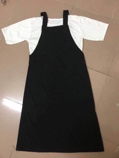 Sét váy yếm túi ngực (KA)