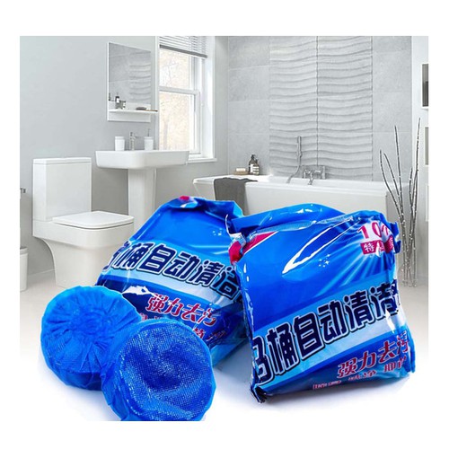 Viên Thả Bồn Cầu Khử Mùi Toilet Chống Bám Cặn Gói 10 Viên VTC001 - Zaky Mart Official