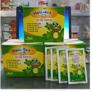 Siro ho con ếch Hati-tux surup (Hati tux), giảm ho, hết khò khòe, đau rát cổ họng