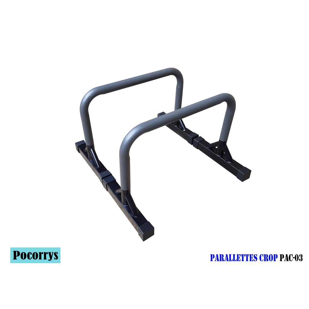 Parallettes Crop cao 45cm - Xà kép mini Pocorrys PAC-03 (Calisthenics, Gym, Yoga)