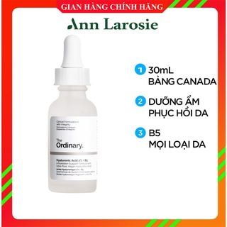 Tinh chất Serum The Ordinary Hyaluronic Acid 2% + B5 cấp ẩm hồi phục da