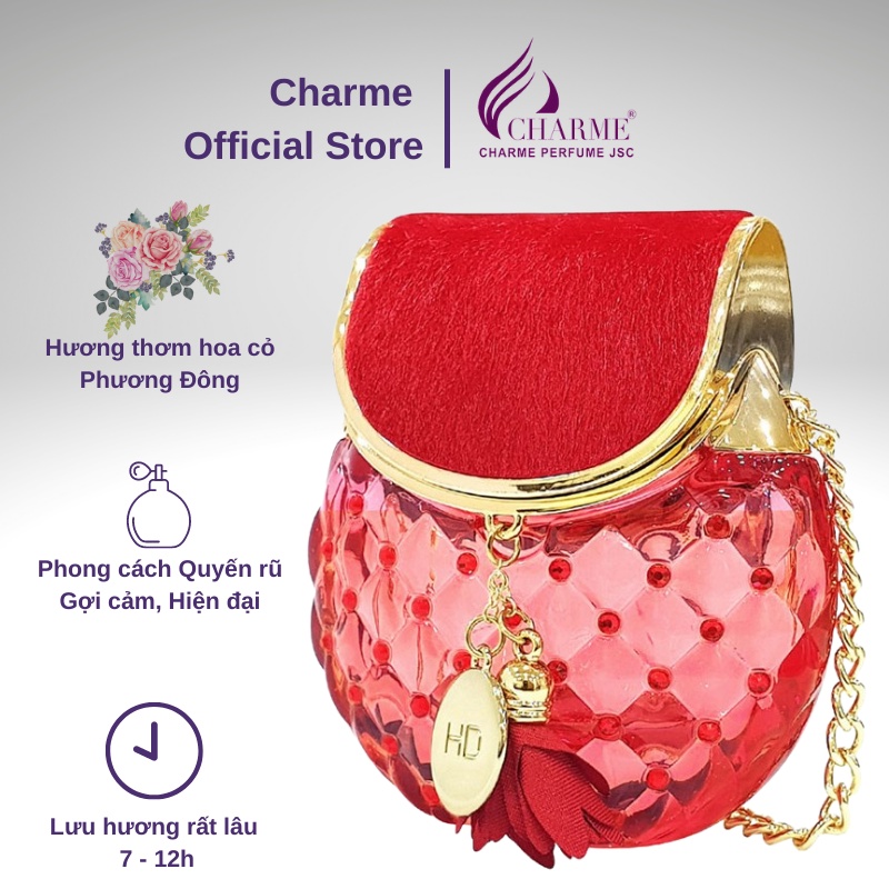 Nước hoa Charme HD đỏ 65ml
