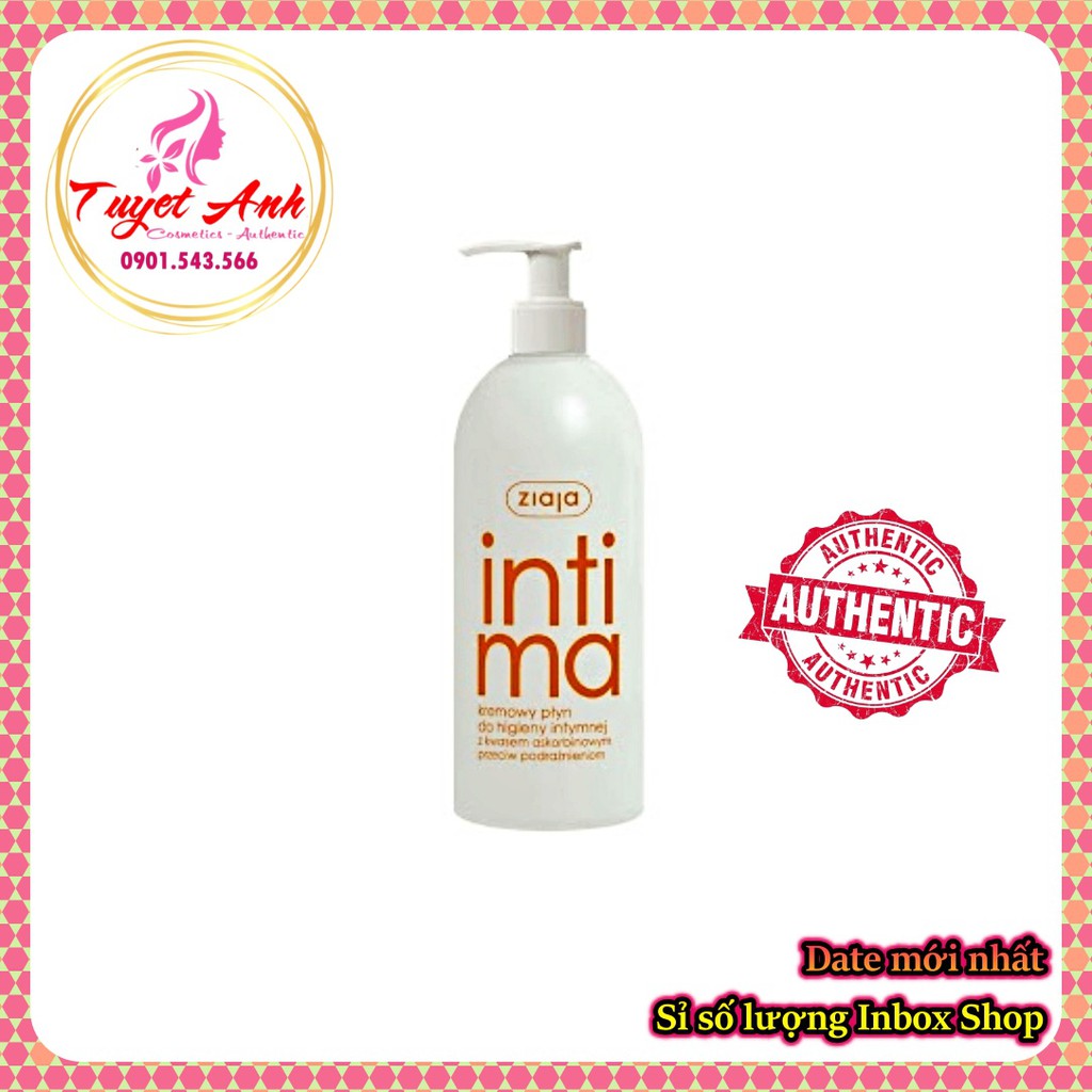 [CÓ SẴN] Intima Ziaja Balan size lớn 500ml - Bổ Sung Axit Hialur - Dung Dịch Vệ Sinh phụ nữ - CHÍNH HÃNG