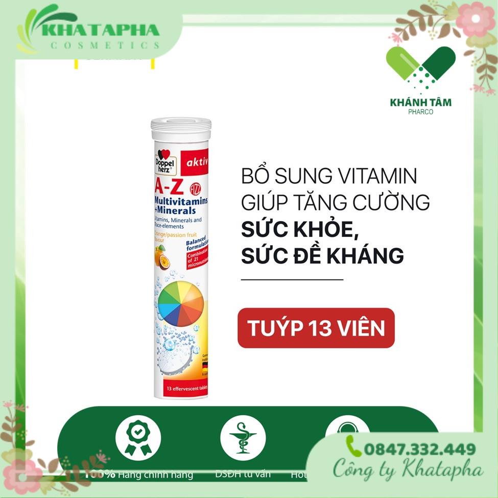 ! Viên sủi DoppelHerz A-Z Multivitamins Mineral