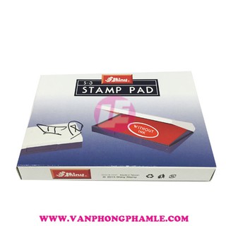 Hộp tampon shiny s-3 70 x 110 không mực