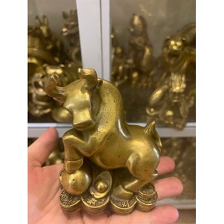 Tượng trâu bằng đồng phú quý giá tốt!