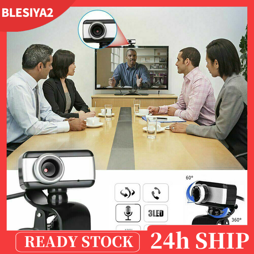 Webcam Hd Có Thể Xoay Được Dành Cho Pc / Laptop / Notebook / Máy Tính Bảng