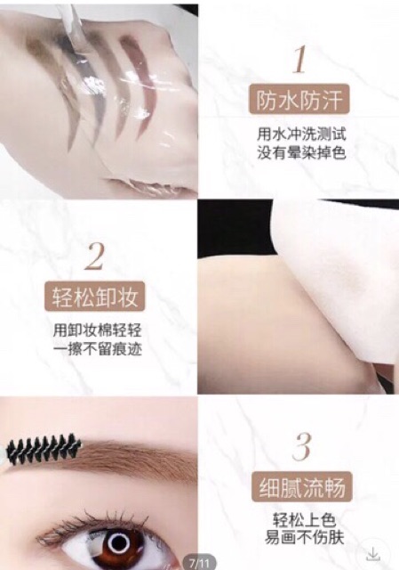 Chì kẻ mày 💖FREESHIP💖 Chì kẻ mày 2 đầu Lameila Nội địa Trung Vỏ trắng | BigBuy360 - bigbuy360.vn