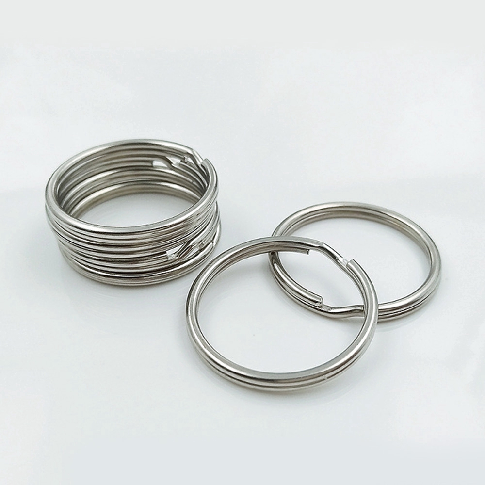 10 cái vòng kim loại móc chìa khóa DIY