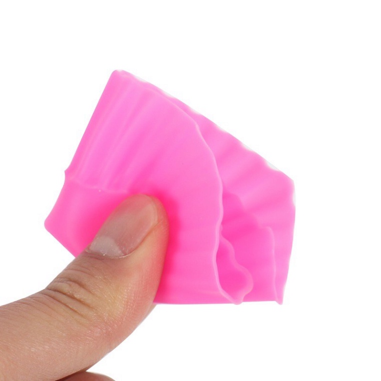 1 Chiếc Khuôn Silicon hình chữ nhật Làm Bánh Bột Lọc màu ngẫu nhiên