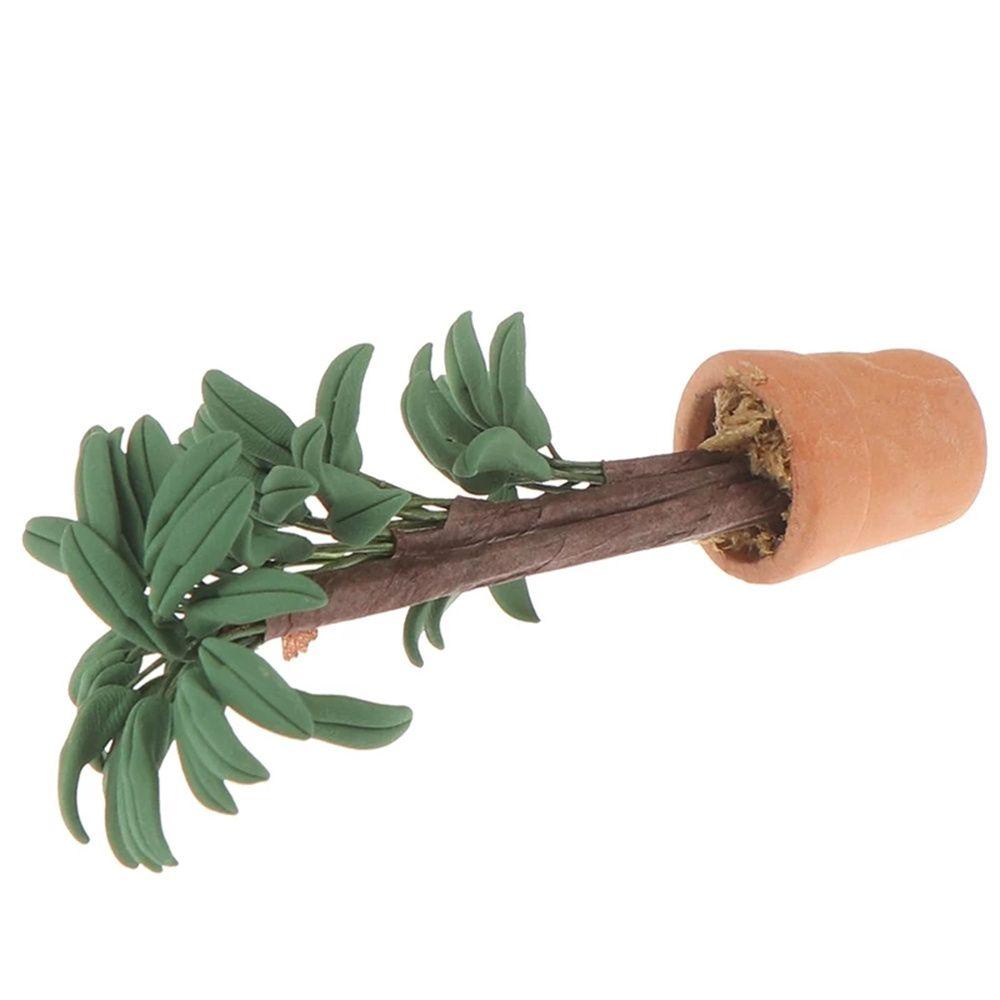 Chậu Cây Giả Trang Trí Nhà Búp Bê Tỉ Lệ 1: 12