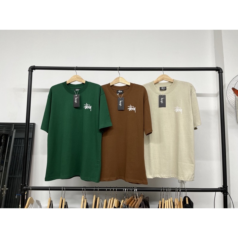 Ao basic Nâu , Be , Xanh