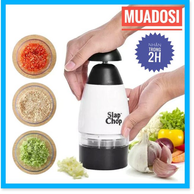 Dụng Cụ Cắt Thái Băm Hành Tỏi Xay Tỏi Ớt Slap Chop Slapchop Tiện Lợi