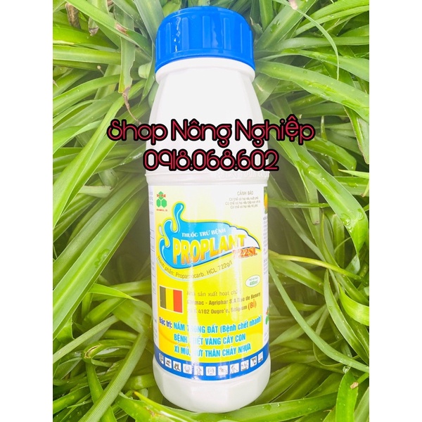 PROPLANT 722SL 500ml nhập khẩu từ Bỉ, chuyên phòng trị nấm khuẩn cho cây trồng.