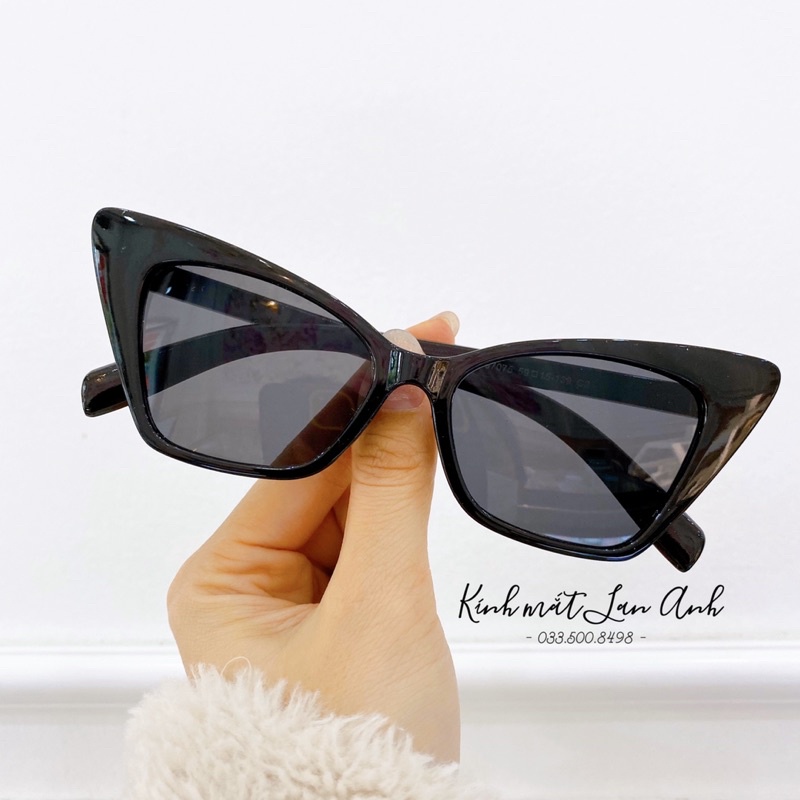 Kính Mát Nữ Mắt Mèo, Phong Cách Cổ Điển, Màu Sắc Dễ Đeo - LAM002