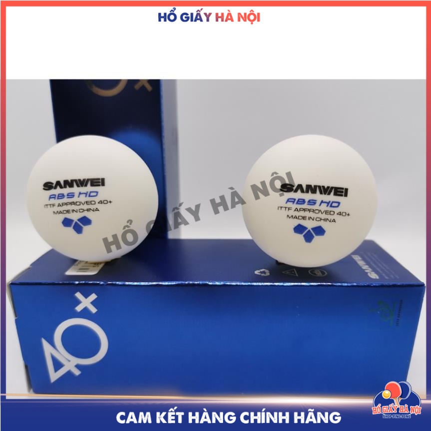 Bóng Thi Đấu Sanwei ABS HD Pro 40 + Hộp 3 quả